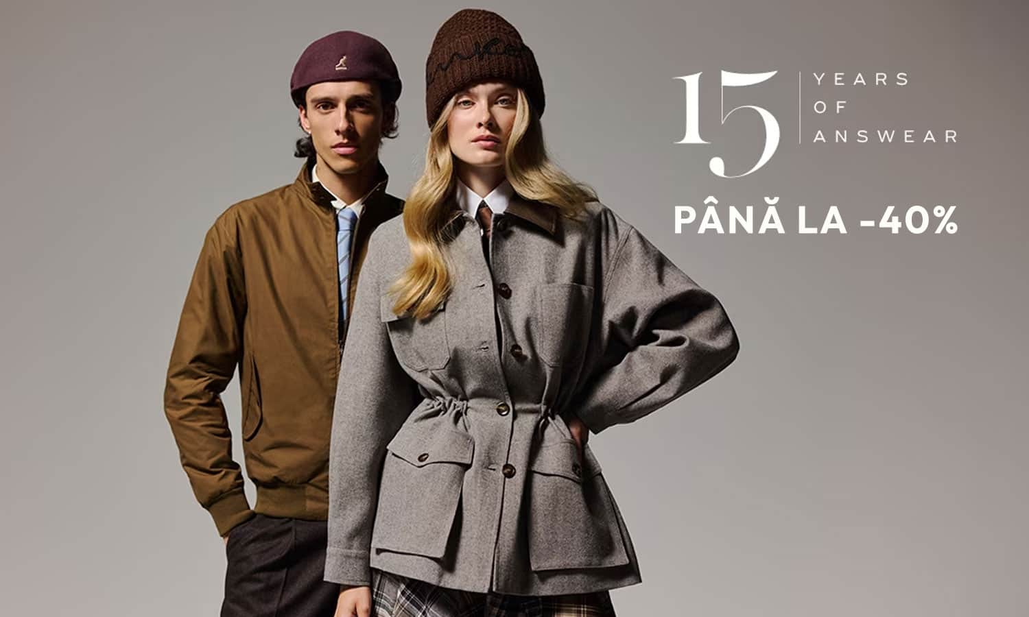 Voucher Answear 40% reducere la aniversarea de 15 ani